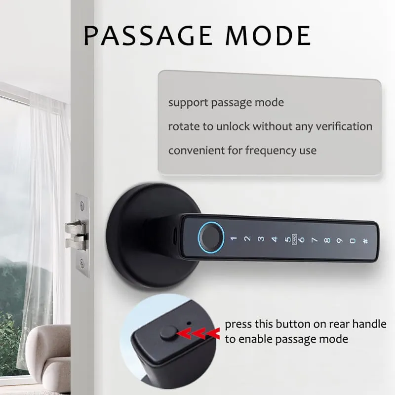 WAFU WF-F6 — ручной замок с отпечатком и Bluetooth | фото продукта 7