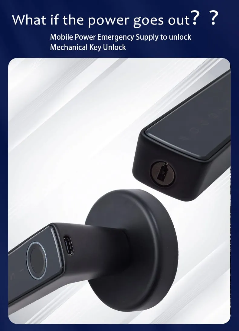 WAFU WF-F6 — ручной замок с отпечатком и Bluetooth | детальное фото 18